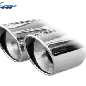 INOX CAR - POSTERIORE CON USCITA 2 X DIAM. 80 X-RACE PEUGEOT 308 (2° serie) 1.2i T (130cv) 2018