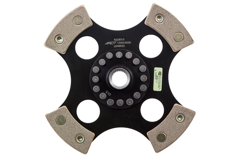 ACT CLUTCH - 4228015 - 4 Pad Rigid Race Disc