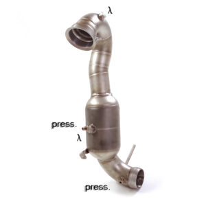 RAGAZZON - DOWNPIPE KAT - Merceses Classe A (W176) AMG A45/GLA 45 AMG 4Matic (265/280kW), CLA 45 AMG (265/280kW)
