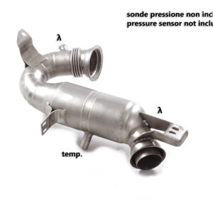 RAGAZZON - DOWNPIPE KAT + ELIMINAZIONE FILTRO OPF / GPF - MERCEDES AMG GT-4 – COUPE' GT43 (270kW) 06/2020>2023