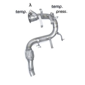 RAGAZZON - DOWNPIPE SKAT + ELIMINAZIONE FAP - MINI R55-R56-R57-R58-R59