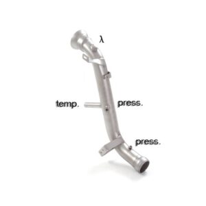 RAGAZZON - DOWNPIPE SKAT + ELIMINAZIONE FAP - MERCEDES CLASSE C 204 - (S204) C220CDI (125kW) 2009>2015