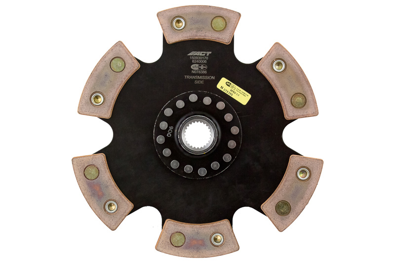ACT CLUTCH - 6240006 - 6 Pad Rigid Race Disc