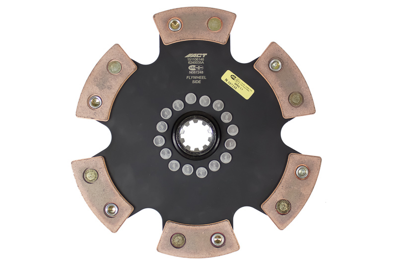ACT CLUTCH - 6240035A - 6 Pad Rigid Race Disc