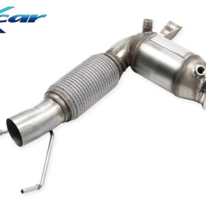 INOX CAR - TUBO SOSTITUZIONE CATALIZZATORE CON CAT. METALLICO SPORTIVO 200 CPSI MINI COOPER S F56 2.0 (192CV) / JCW F56 (231CV) 2014
