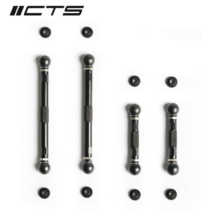 CTS Turbo Adjustable Lowering Links AUDI B9 SQ5, 4M Q7/Q8/SQ7/SQ8/RSQ8/E-tron with Air Suspension