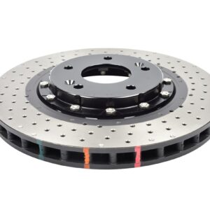 DBA - 5000 series - Crossed Drilled & Dimpled Black Hat
