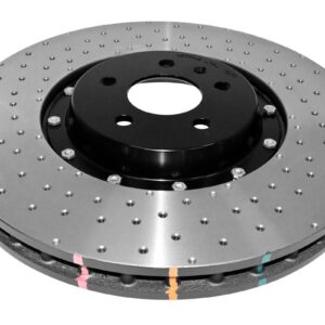 DBA - 5000 series - Crossed Drilled & Dimpled Black Hat