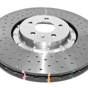 DBA - 5000 series - Crossed Drilled & Dimpled Silver Hat