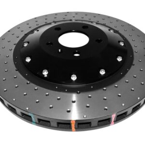 DBA - 5000 series - Crossed Drilled & Dimpled Black Hat