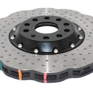 DBA - 5000 series - Crossed Drilled & Dimpled Black Hat