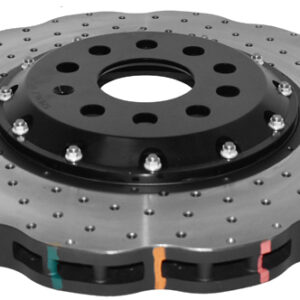 DBA - 5000 series - Crossed Drilled & Dimpled Black Hat