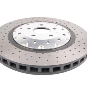 DBA - 5000 series - Crossed Drilled & Dimpled Silver Hat