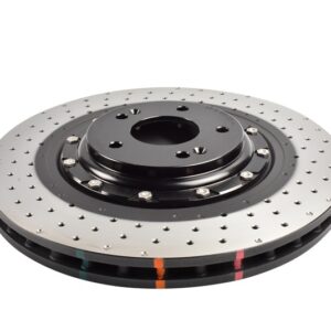 DBA - 5000 series - Crossed Drilled & Dimpled Black Hat