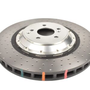 DBA - 5000 series - Crossed Drilled & Dimpled Silver Hat