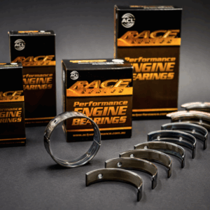 Con rod bearing set with 0.025mm (0.001”) extra clearance