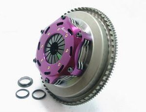 Xtreme Performance - 184mm Rigid Ceramic Twin Plate Clutch Kit Incl Flywheel 1220Nm