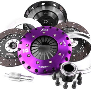 Xtreme Performance - 230mm Organic Twin Plate Clutch Kit Incl Flywheel 1200Nm