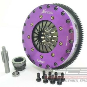 Xtreme Performance - 230mm Organic Twin Plate Clutch Kit Incl Flywheel 1200Nm