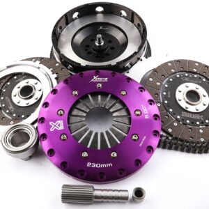 Xtreme Performance - 230mm Organic Twin Plate Clutch Kit Incl Flywheel 1200Nm
