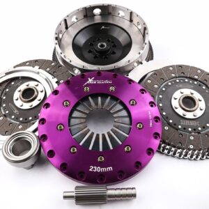 Xtreme Performance - 230mm Organic Twin Plate Clutch Kit Incl Flywheel 1200Nm