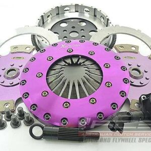 Xtreme Performance - 230mm Rigid Ceramic Twin Plate Clutch Kit Incl Flywheel & CSC 1800Nm
