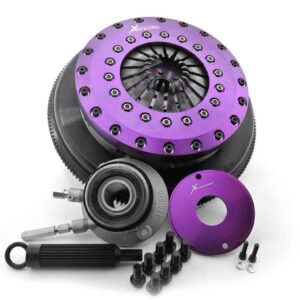 Xtreme Performance - 230mm Organic Twin Plate Clutch Kit Incl Flywheel & CSC 1200Nm