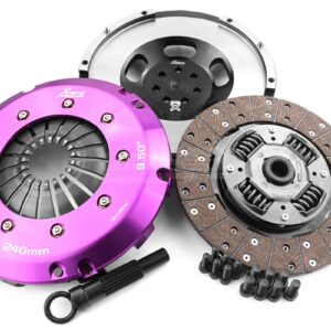 Clutch Kit - Xtreme Performance Heavy Duty Organic Incl Flywheel 600Nm  Conversion kit Dual-mass to solid flywheel