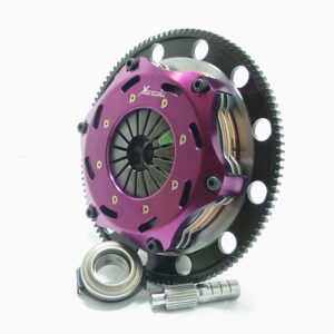 Xtreme Performance - 184mm Rigid Ceramic Twin Plate Clutch Kit Incl Flywheel 1220Nm