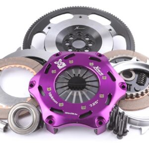 Xtreme Performance - 184mm Sprung Ceramic Twin Plate Clutch Kit Incl Flywheel 1220Nm