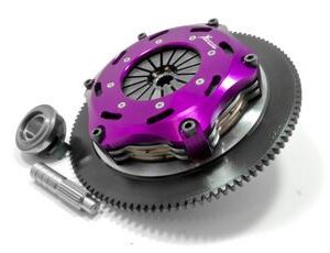 Xtreme Performance - 184mm Rigid Ceramic Twin Plate Clutch Kit Incl Flywheel 1220Nm