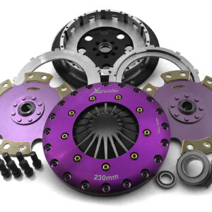 Xtreme Performance - 230mm Rigid Ceramic Twin Plate Clutch Kit Incl Flywheel 1800Nm