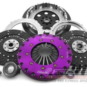 Xtreme Performance - 230mm Organic Twin Plate Clutch Kit Incl Flywheel 1200Nm