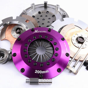 Xtreme Performance - 200mm Rigid Ceramic Twin Plate Clutch Kit Incl Flywheel 1200Nm