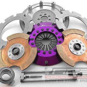 Xtreme Performance - 200mm Rigid Ceramic Twin Plate Clutch Kit Incl Flywheel 1200Nm