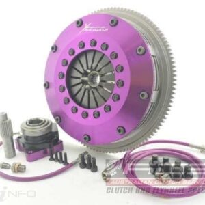Xtreme Performance - 200mm Rigid Ceramic Twin Plate Clutch Kit Incl Flywheel & CSC 1200Nm