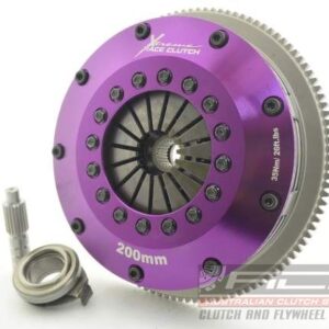 Xtreme Performance - 200mm Sprung Ceramic Twin Plate Clutch Kit Incl Flywheel 1200Nm