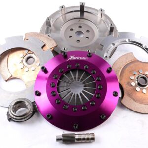 Xtreme Performance - 200mm Rigid Ceramic Twin Plate Clutch Kit Incl Flywheel 1200Nm