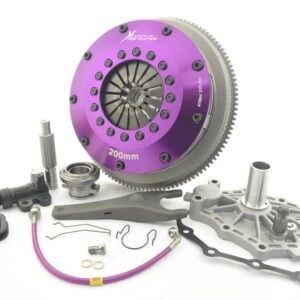 Xtreme Performance - 200mm Rigid Ceramic Twin Plate Clutch Kit Incl Flywheel 1200Nm