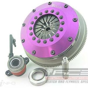 Xtreme Performance - 200mm Rigid Ceramic Twin Plate Clutch Kit Incl Flywheel & CSC 1200Nm