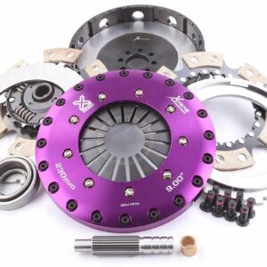 Xtreme Performance - 230mm Sprung Ceramic Twin Plate Clutch Kit Incl Flywheel 1000Nm