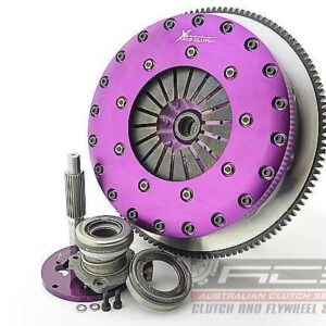 Xtreme Performance - 230mm Rigid Ceramic Twin Plate Clutch Kit Incl Flywheel & CSC 1800Nm
