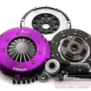 Clutch Kit - Xtreme Performance Heavy Duty Organic Incl Flywheel & CSC 600Nm  Conversion kit Dual-mass to solid flywheel