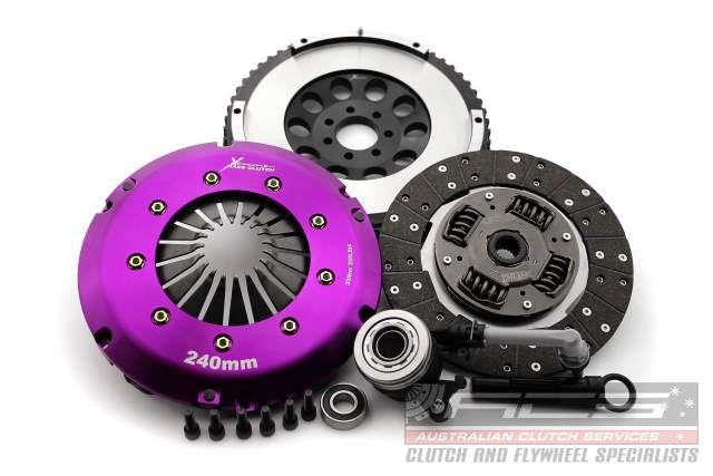 Clutch Kit - Xtreme Performance Heavy Duty Organic Incl Flywheel & CSC 600Nm Conversion kit Dual-mass to solid flywheel
