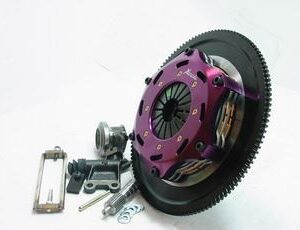Xtreme Performance - 184mm Rigid Ceramic Twin Plate Clutch Kit Incl Flywheel 1220Nm