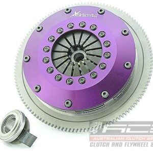 Xtreme Performance - 200mm Rigid Ceramic Twin Plate Clutch Kit Incl Flywheel 1200Nm