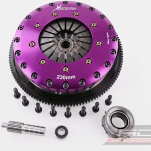 Xtreme Performance - 230mm Organic Twin Plate Clutch Kit Incl Flywheel 1200Nm