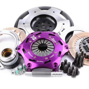 Xtreme Performance - 184mm Sprung Ceramic Twin Plate Clutch Kit Incl Flywheel & CSC 1220Nm