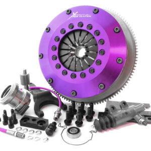 Xtreme Performance - 200mm Rigid Ceramic Twin Plate Clutch Kit Incl Flywheel 1200Nm