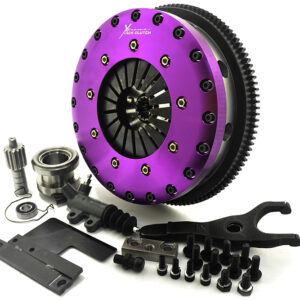 Xtreme Performance - 230mm Sprung Organic Twin Plate Clutch Kit Incl Flywheel 1000Nm